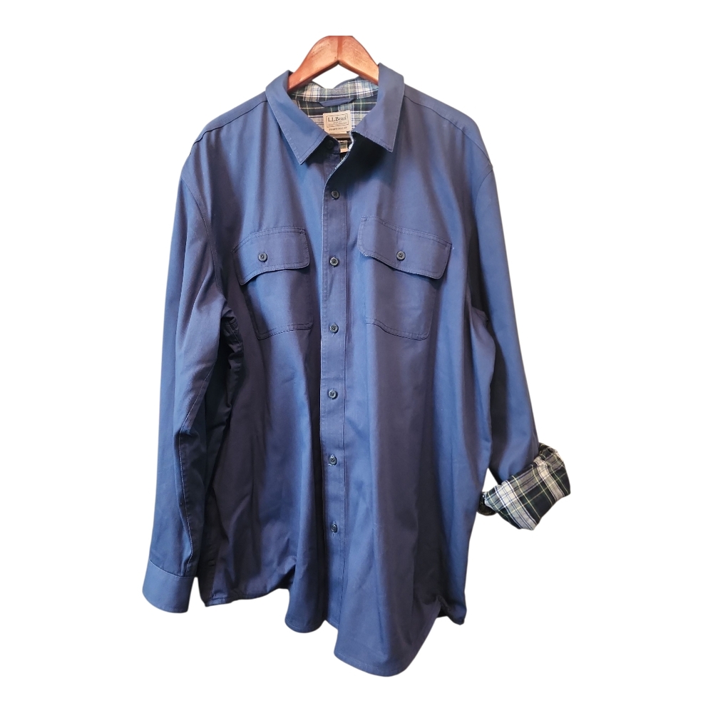 L.L. Bean Men's Navy Hurricane Jacket